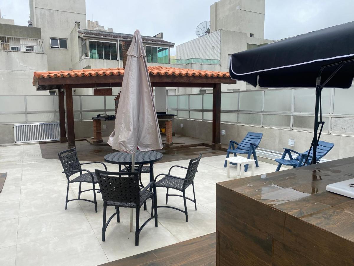Cobertura Guaruja Apto Com Jacuzzi E Churrasqueira Exterior photo