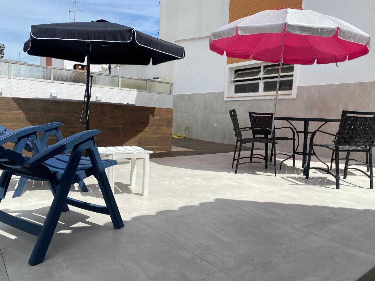 Cobertura Guaruja Apto Com Jacuzzi E Churrasqueira Exterior photo